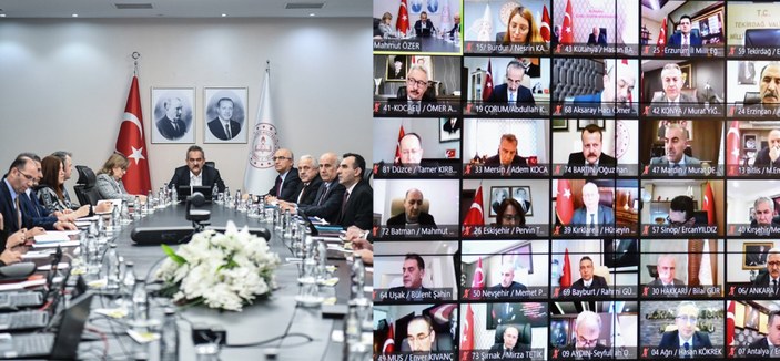 Bakan Özer, 71 ilin milli eğitim müdürüyle toplantı yaptı #1