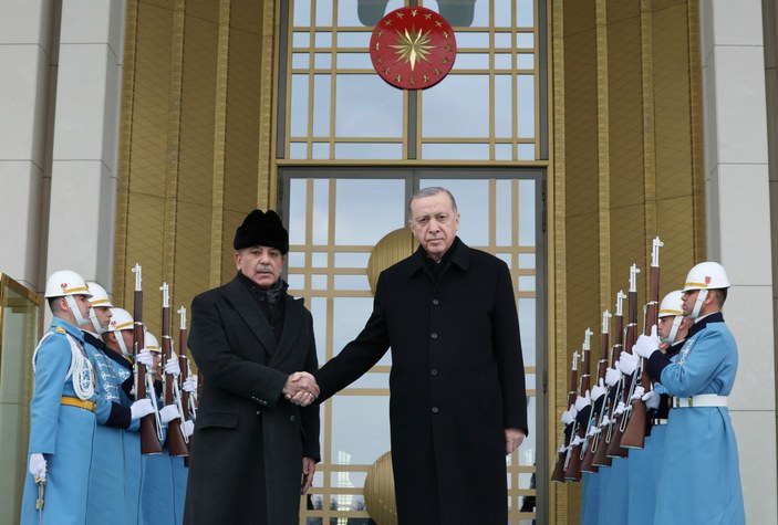 Cumhurbaşkanı Erdoğan, Pakistan Başbakanı Şerif