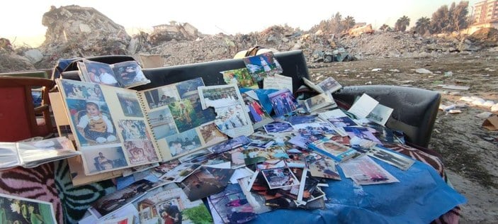 Kahramanmaraş merkezli depremden geriye hatıralar kaldı