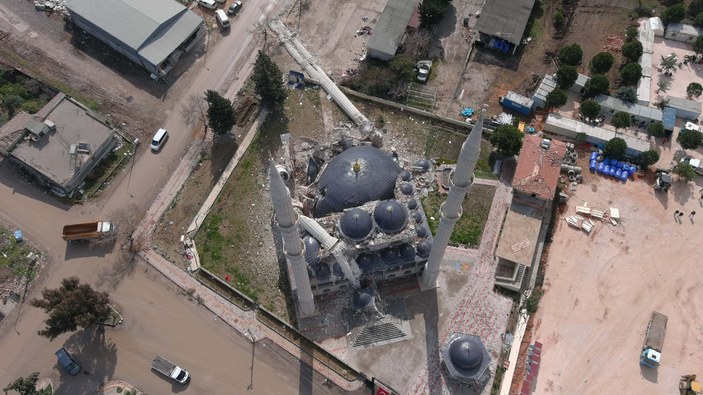 Antakya 2. depremden sonra havadan görüntülendi #3