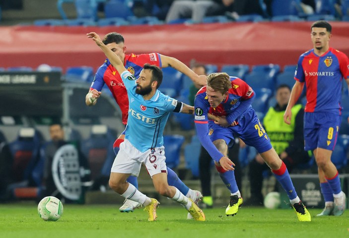 Trabzonspor, Basel'e kaybederek Konferans Ligi'ne veda etti